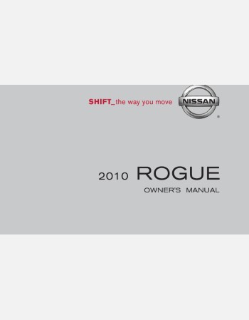 nissan rogue 2010 owners manual